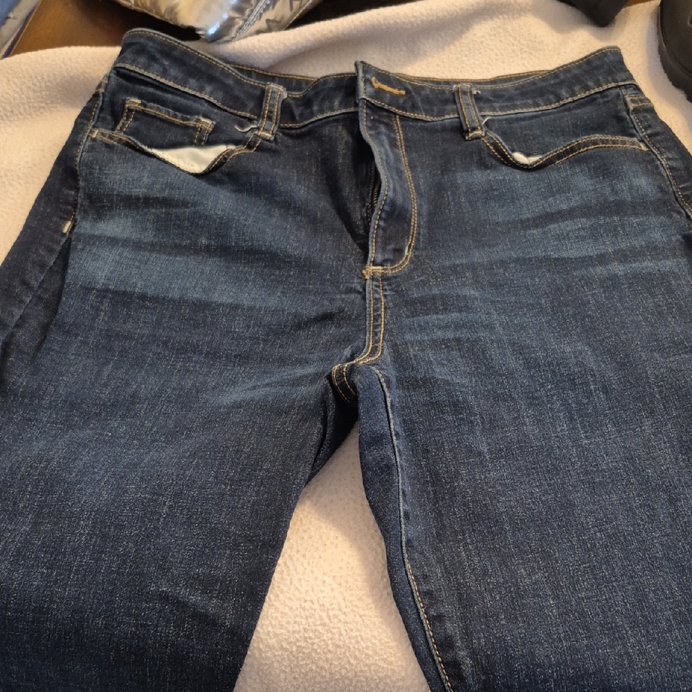 Arizona Jean Company Women's Blue Straight Jeans